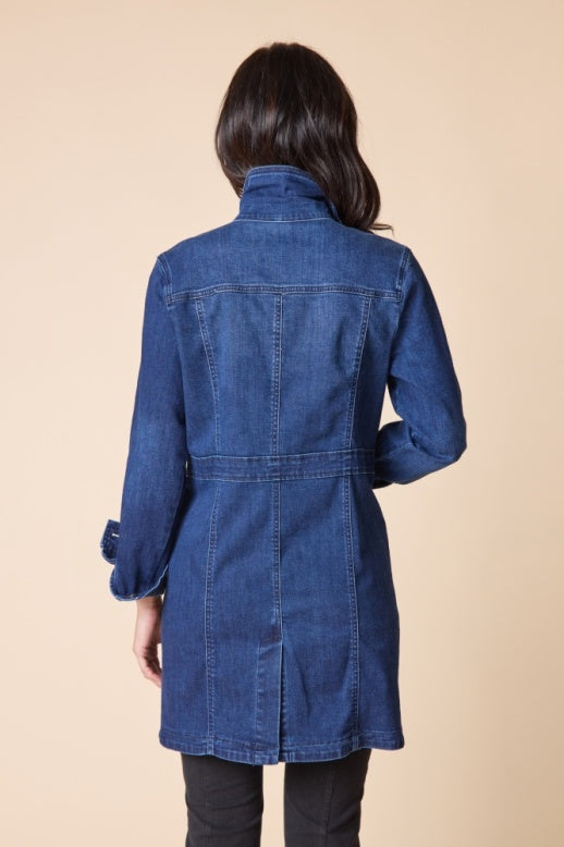 Habitat Stretch Denim City Jacket - 11419 - DARK DENIM