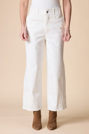 Habitat Stretch Denim Tossed Flower Jean - 11464 - WINTER WHITE