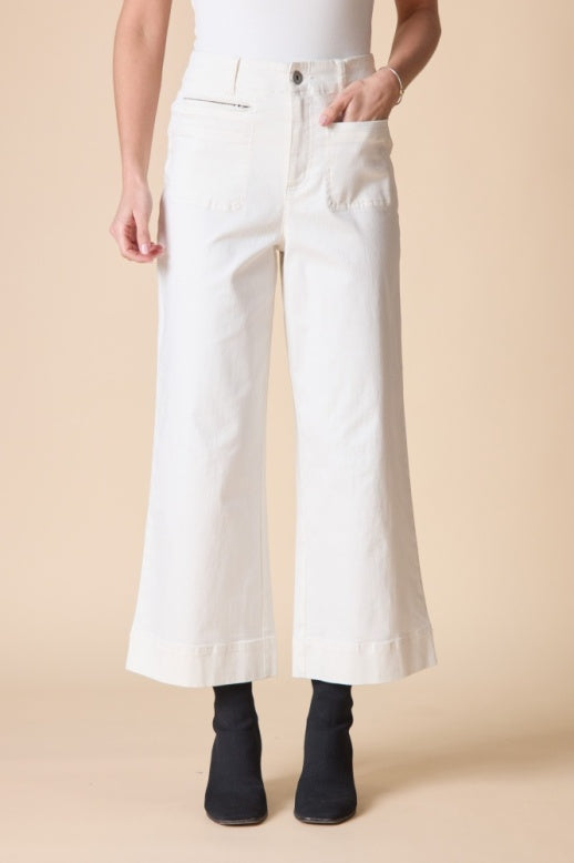 Habitat Stretch Denim Refreshed Ankle Jean - 11461 - WINTER WHITE