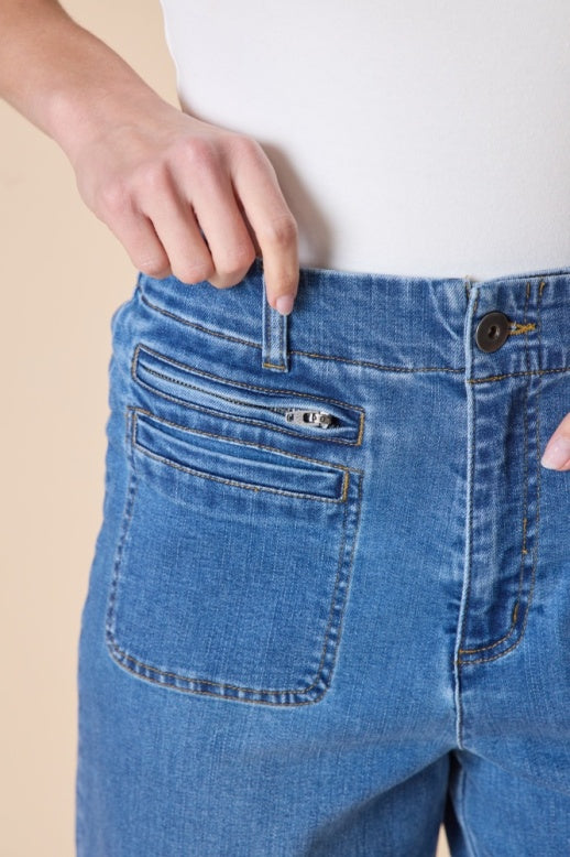 Habitat Stretch Denim Refreshed Ankle Jean - 11461 - MEDIUM DENIM