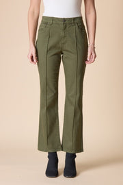 Habitat Stretch Denim Seamed Flare - 11466 - FERN