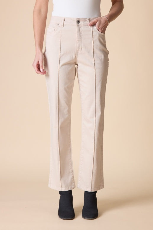 Habitat Stretch Denim Seamed Flare - 11466 - DOVE
