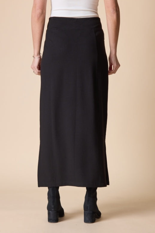 Habitat Core Travel Knit Solid Straight Skirt - 55951 - BLACK