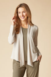 Habitat Core Travel Knit Solid Waterfall Jacket - 55931 - DOVE
