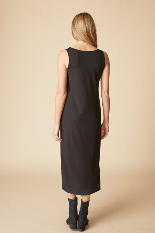 Habitat Core Travel Knit Solid Everything Dress - 55985 - BLACK