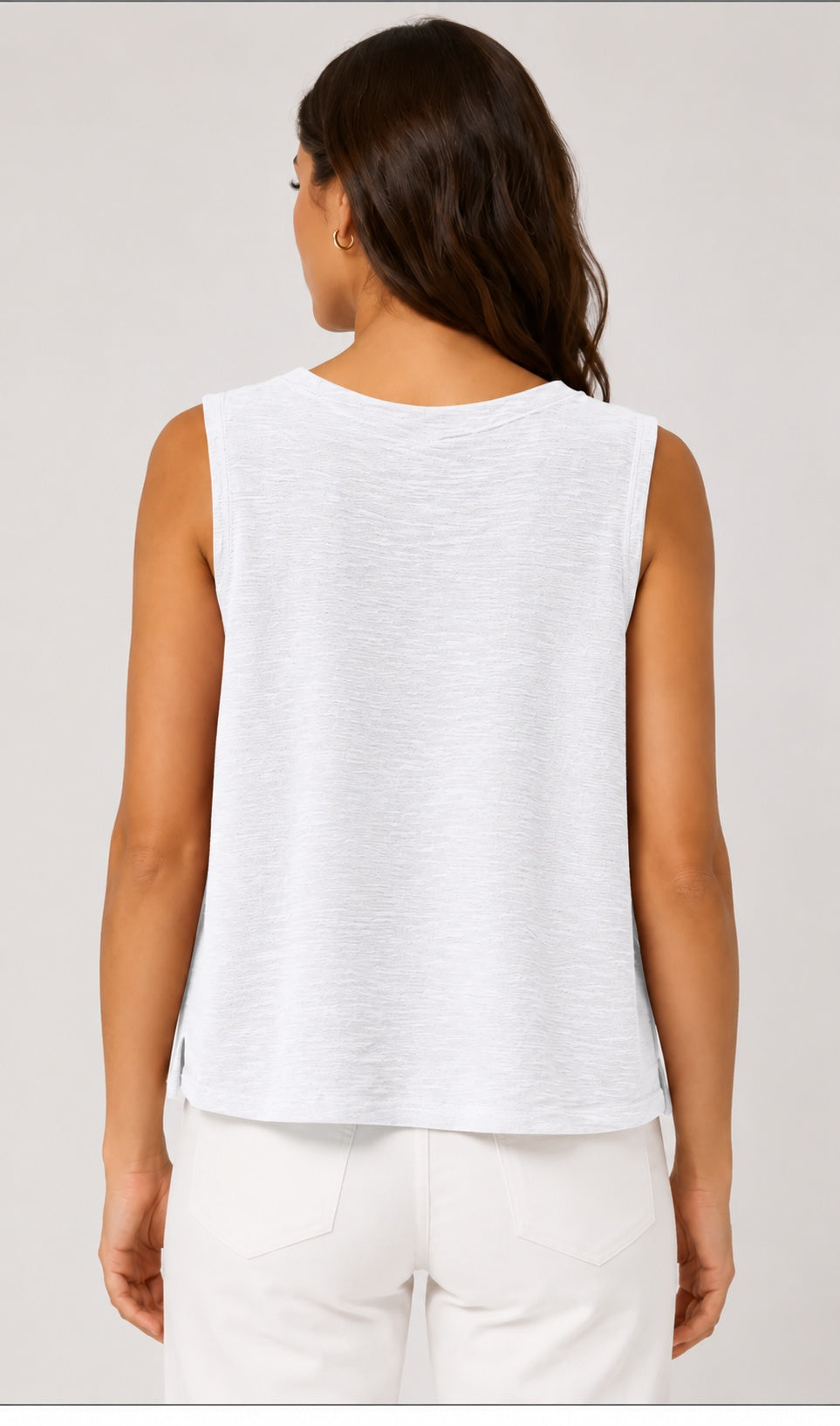 Prairie Cotton by CMC Slub French Terry Tank Top - SB710