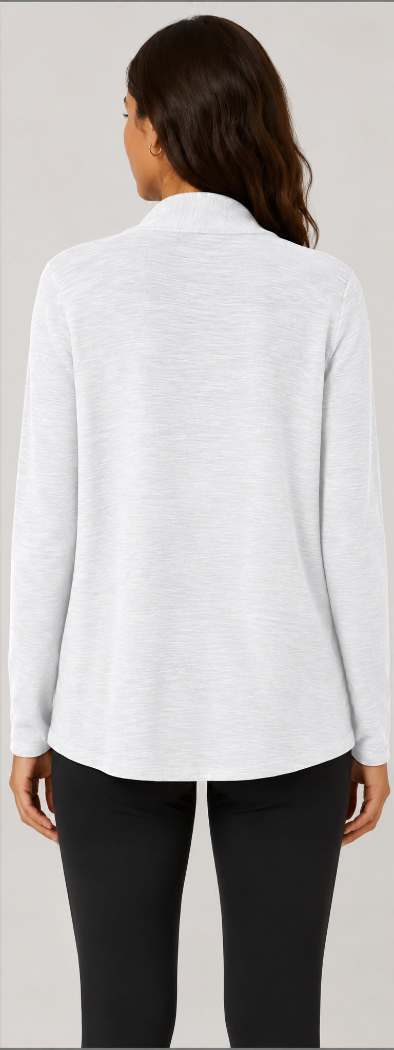 Prairie Cotton by CMC Slub French Terry Open Cardigan - SB595