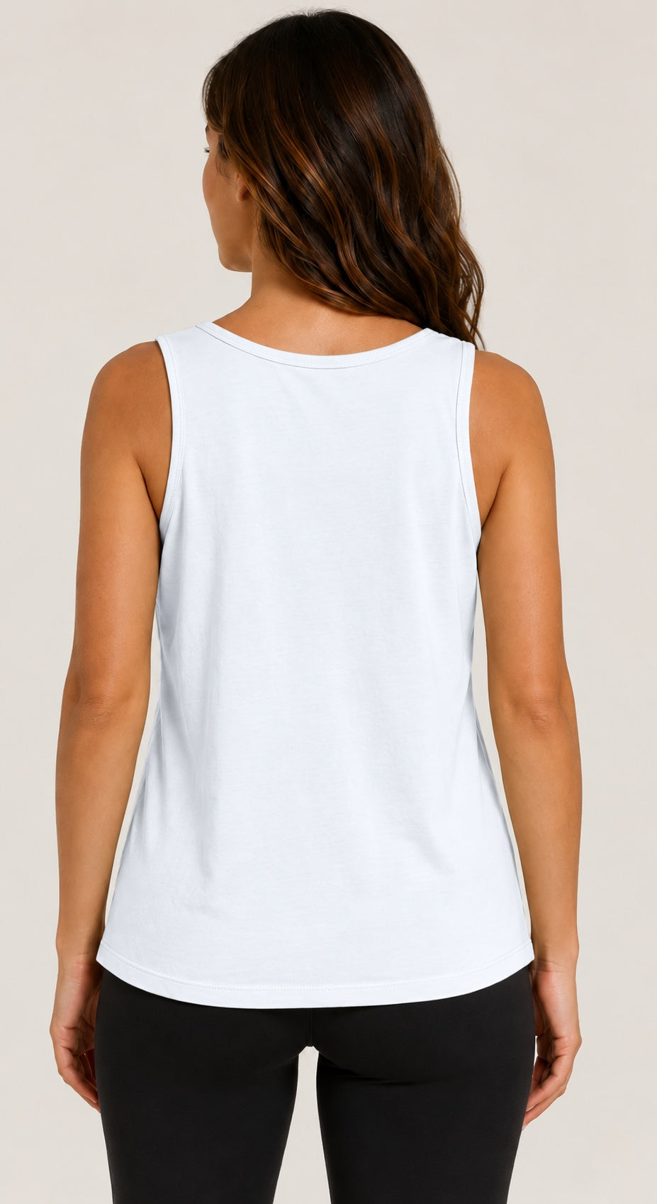 Prairie Cotton by CMC Stretch Terry Ruched Tank Top - ST796