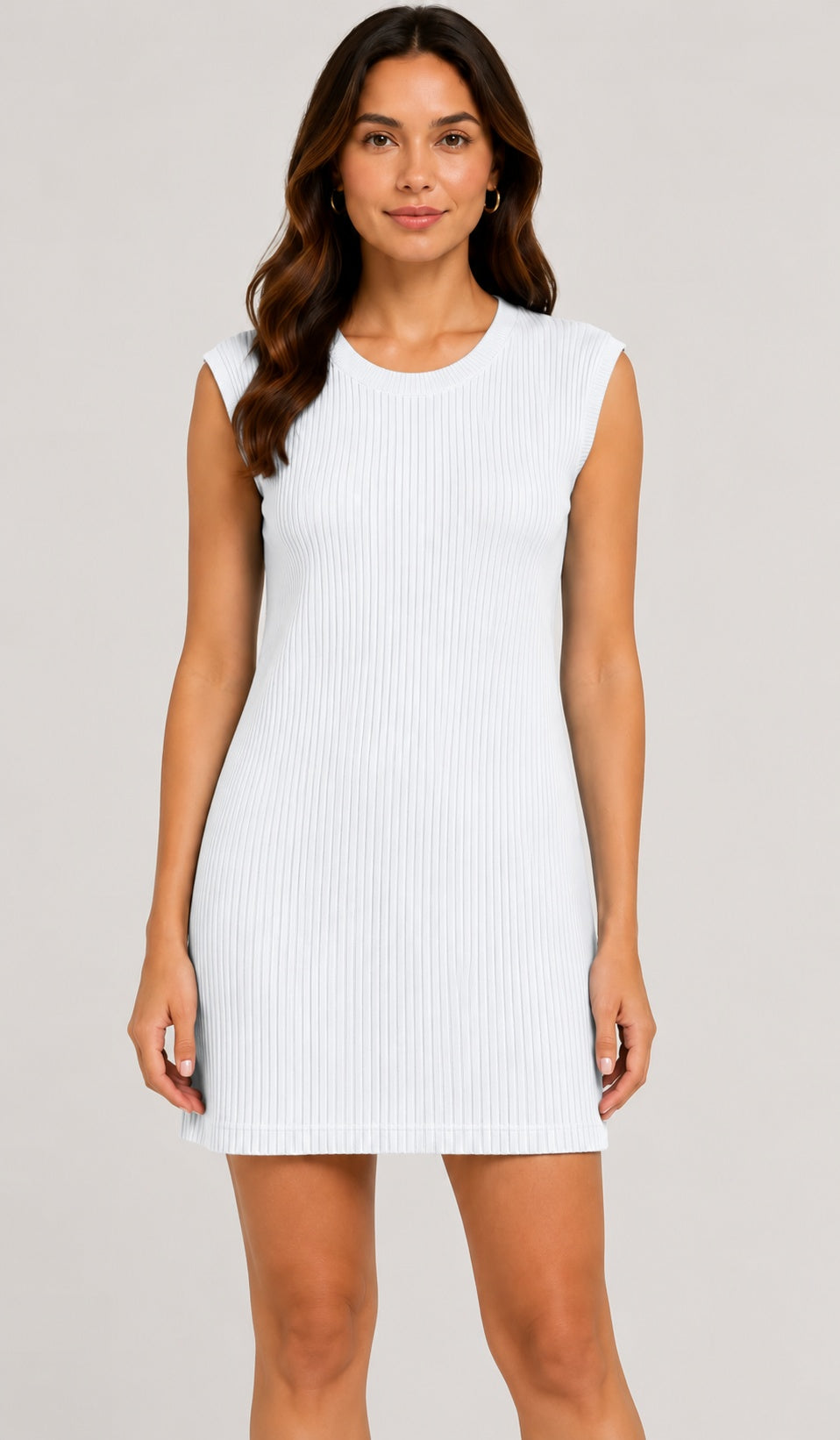 Prairie Cotton by CMC Rib Tank Dress - 4039