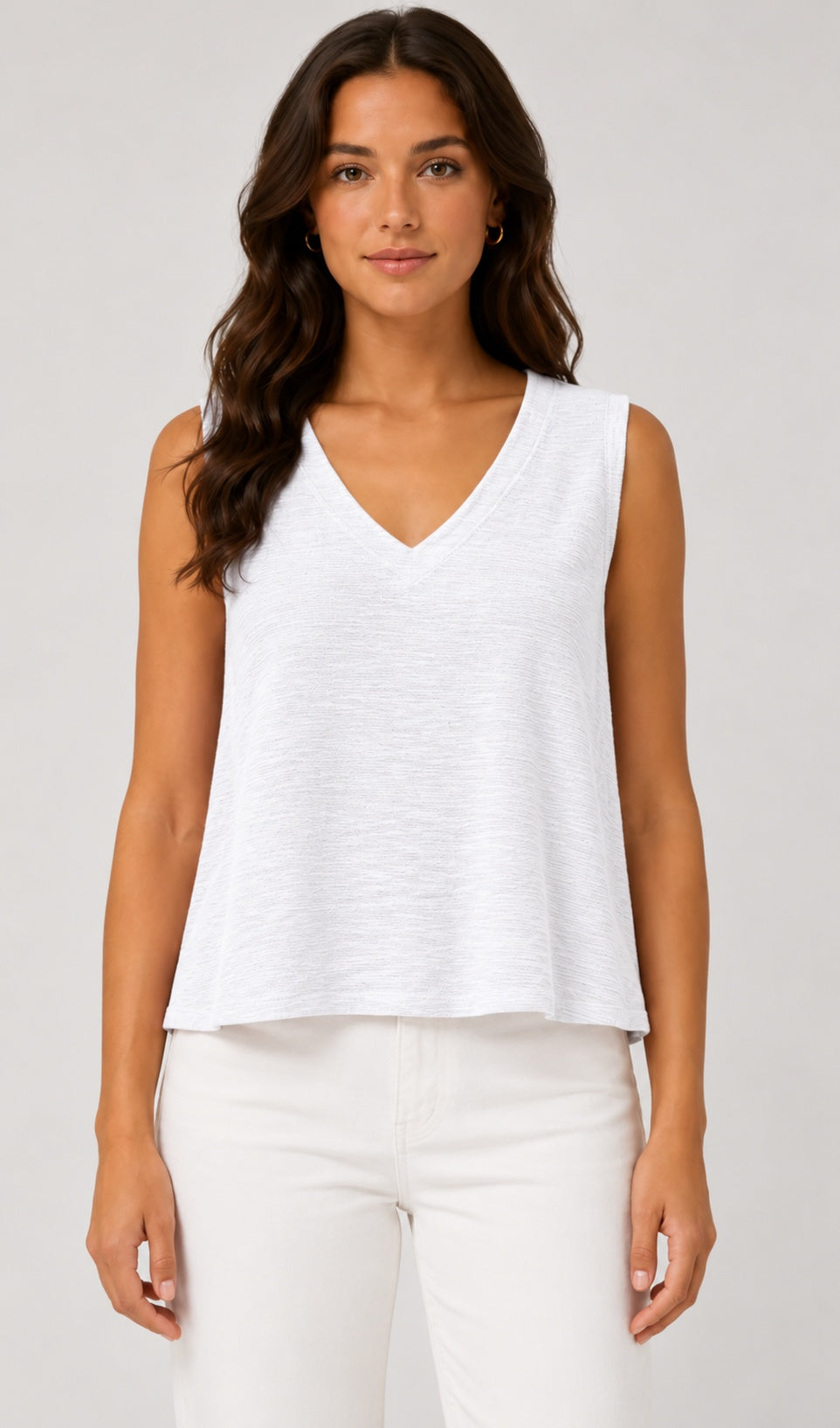 Prairie Cotton by CMC Slub French Terry Tank Top - SB710