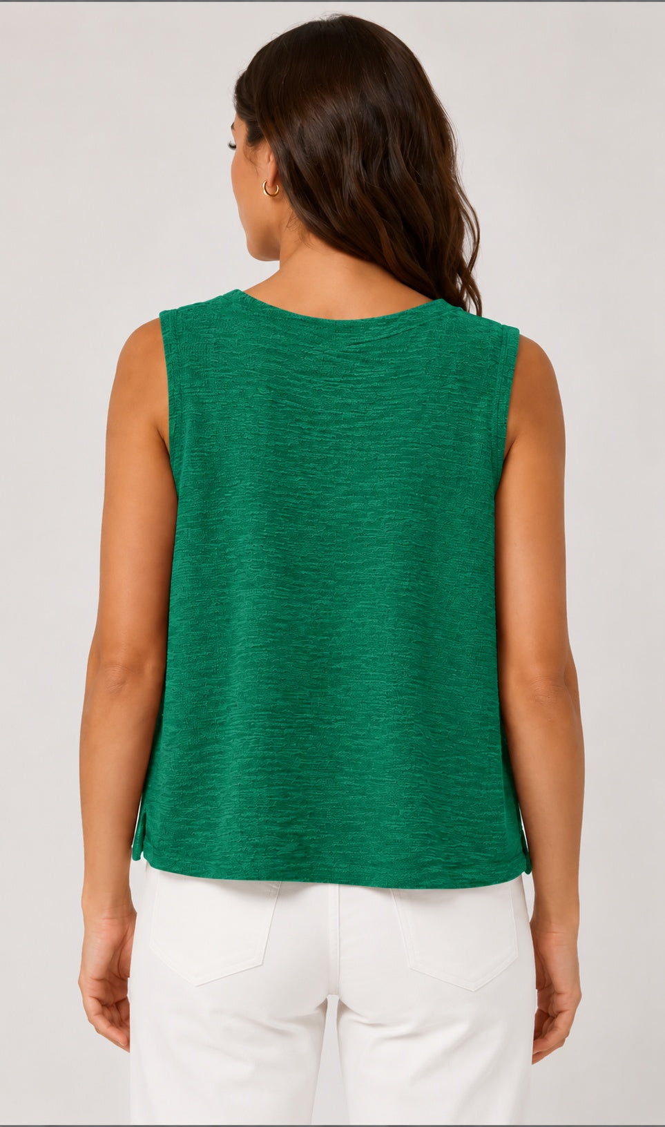 Prairie Cotton by CMC Slub French Terry Tank Top - SB710