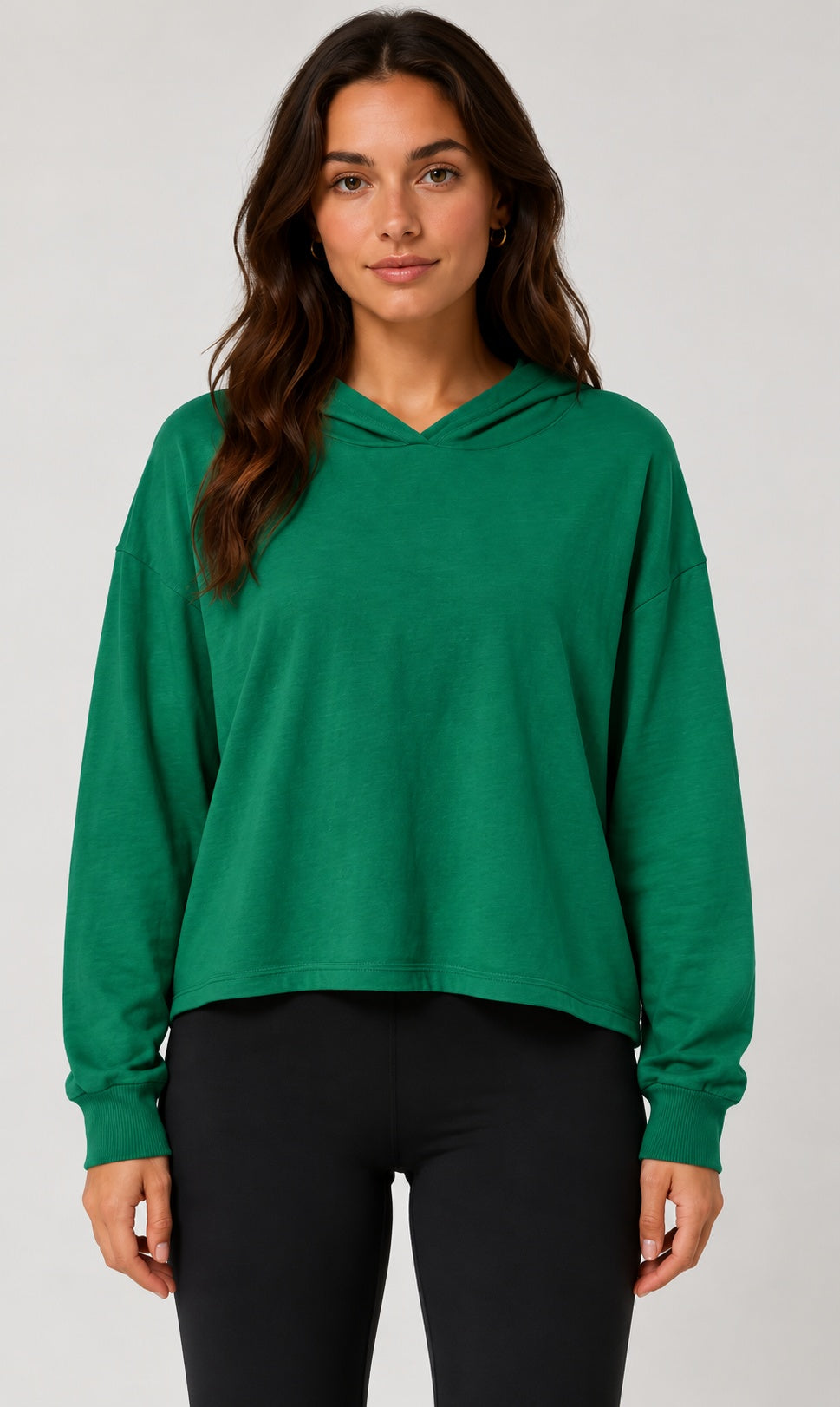 Prairie Cotton by CMC Stretch Terry Hoodie Pullover - ST144