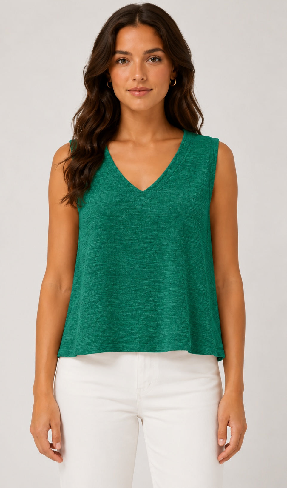 Prairie Cotton by CMC Slub French Terry Tank Top - SB710