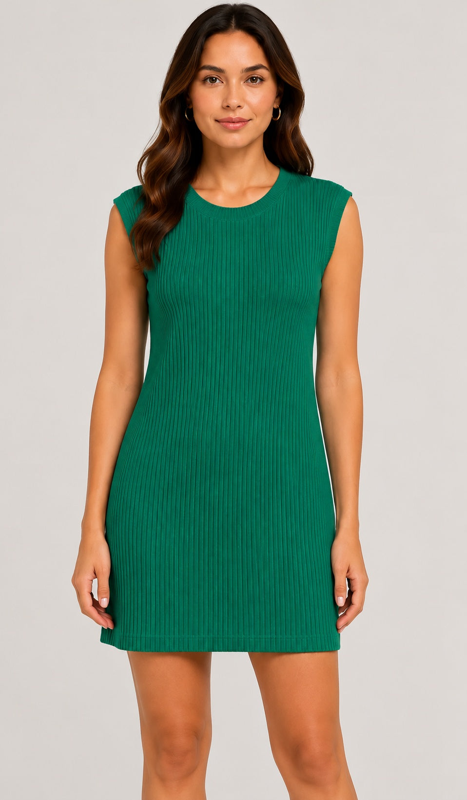 Prairie Cotton by CMC Rib Tank Dress - 4039