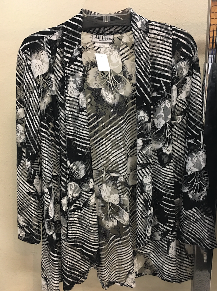 All Hours Multi Print Cardigan - XL only