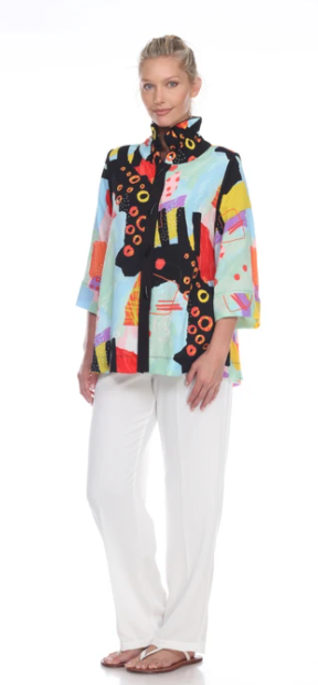 Moonlight Multi Color Top - 3075 AB