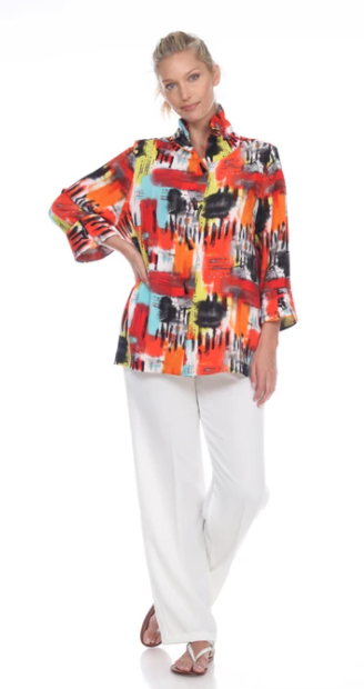 Moonlight Abstract Top - 2417 CL