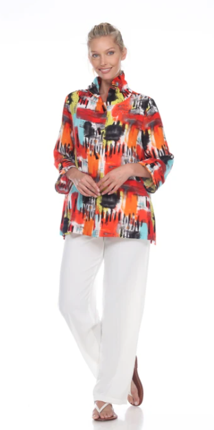 Moonlight Abstract Top - 2417 CL