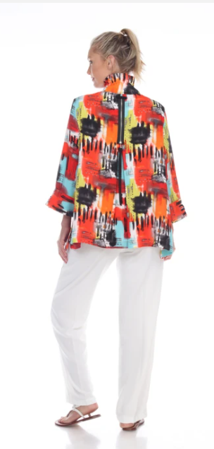 Moonlight Abstract Top - 2417 CL