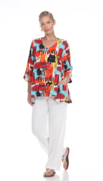 Moonlight Abstract Top - 3091