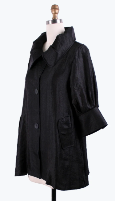 DAMEE SWING JACKET - 200 - BLACK