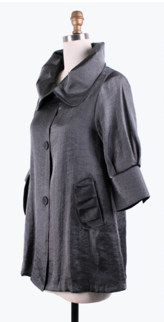 DAMEE SWING JACKET - 200 - GREY