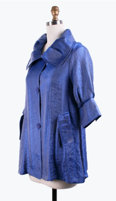 DAMEE SWING JACKET - 200 - ROYAL BLUE
