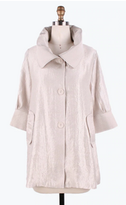 DAMEE SWING JACKET - 200 - PEARL WHITE