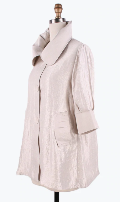 DAMEE SWING JACKET - 200 - PEARL WHITE