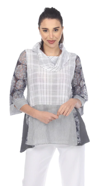 Moonlight Cowl Neck Tunic - 3271