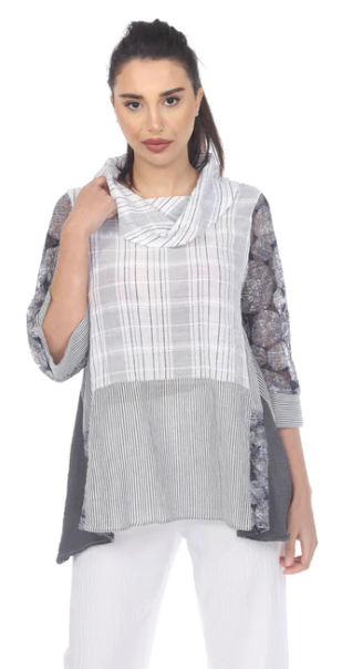 Moonlight Cowl Neck Tunic - 3271