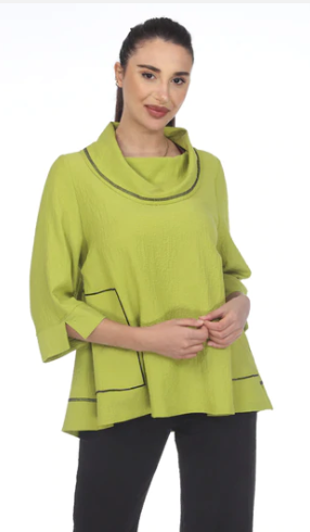 Moonlight Cowl Neck Tunic - 3515