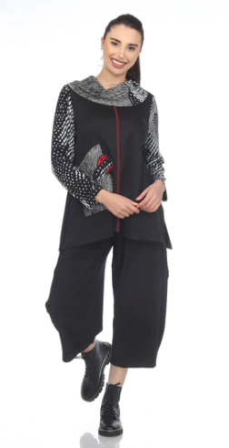 Moonlight Cowl Neck Tunic - 3429 AB