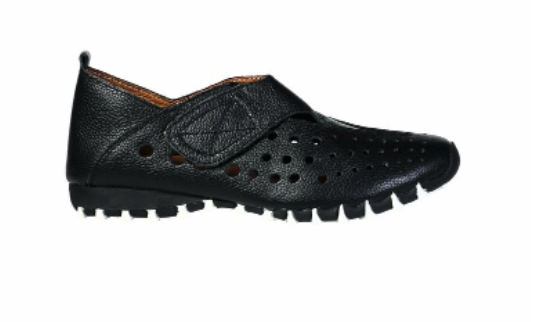 LitFoot Sneaker With Velcro BLACK