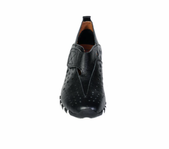 LitFoot Sneaker With Velcro - BLACK