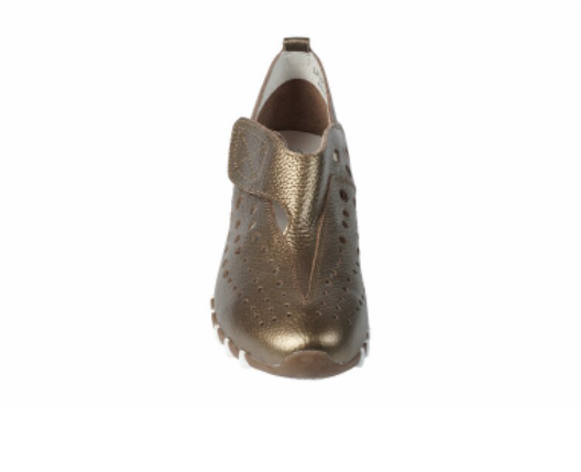 LitFoot Sneaker With Velcro - BRONZE
