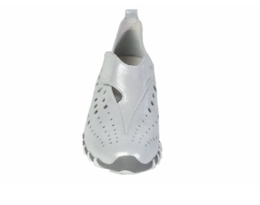 LitFoot Sneaker With Velcro - SILVER