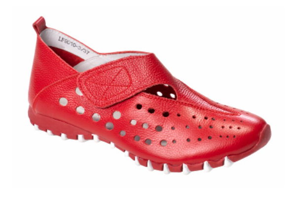 LitFoot Sneaker With Velcro - RED