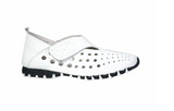 LitFoot Sneaker With Velcro - WHITE