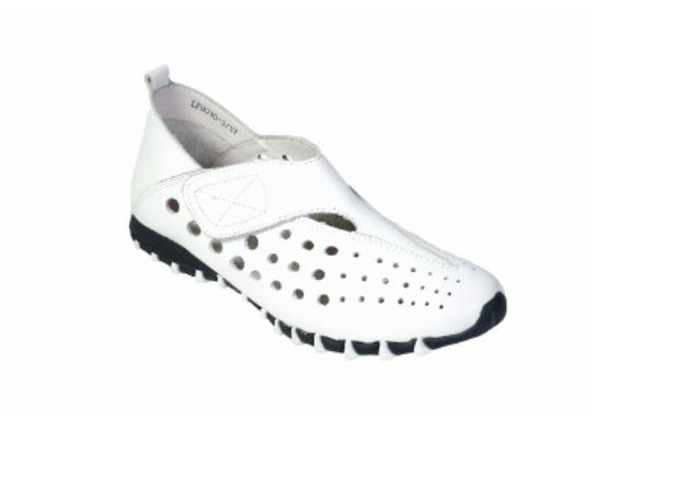 LitFoot Sneaker With Velcro - WHITE