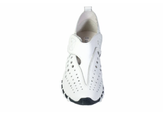 LitFoot Sneaker With Velcro - WHITE