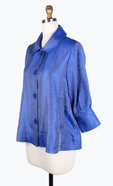 DAMEE WIDE BALL COLLAR JKT - 4741 - ROYAL BLUE