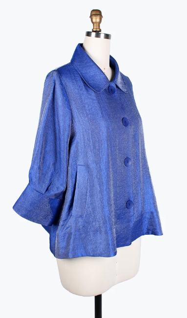 DAMEE WIDE BALL COLLAR JKT - 4741 - ROYAL BLUE