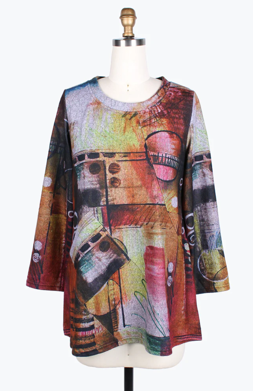 ABSTRACT R/N TUNIC-9197-MLT