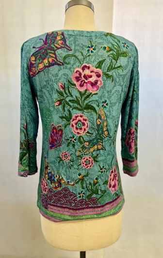 Citron "Embroidery Flying Butterfly" Tee - TEFB
