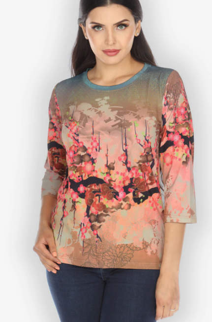 Citron "Ombre Ocean Blossom" Tee - TOOB