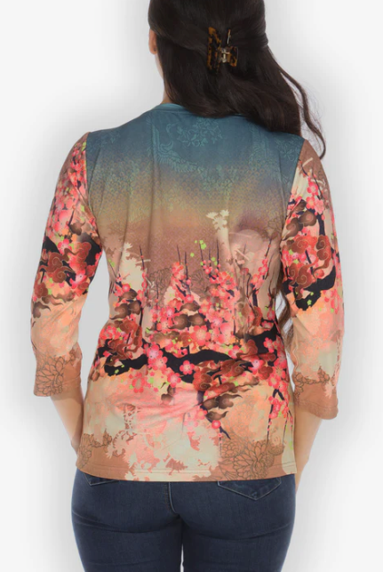 Citron "Ombre Ocean Blossom" Tee - TOOB