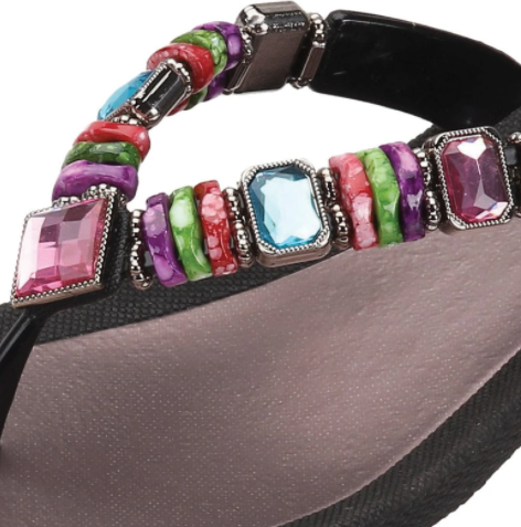 GRANDCO SANDALS 26245E - RAINBOW (BLACK)