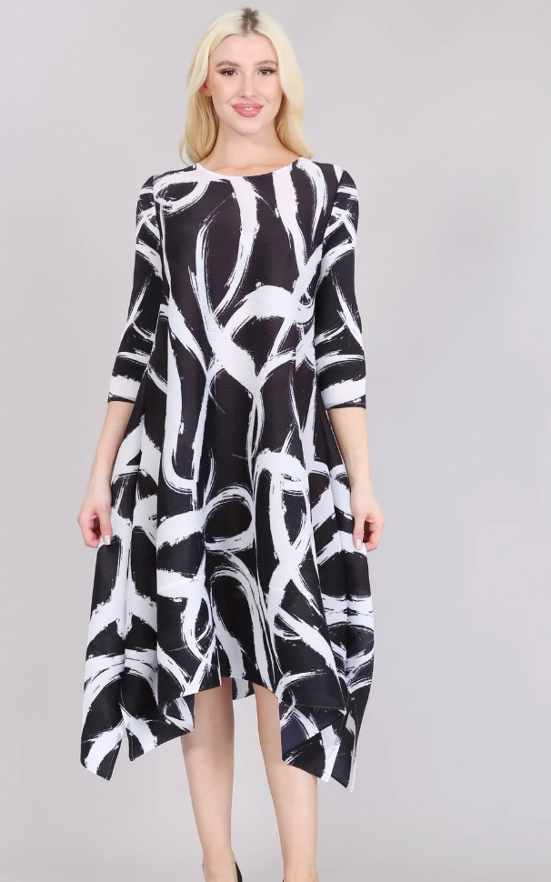 Vanite Couture Dress - 91322 - BLACK