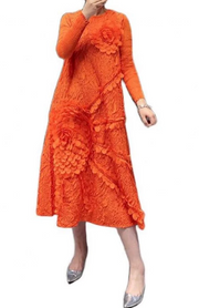 Vanite Couture Dress - 91259 - ORANGE